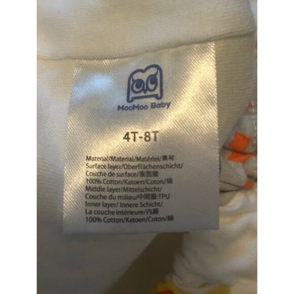 EUC Moo Moo Baby 2 Pair Potty Training Pants Waterproof Cloth Diaper Pants 4T-8T - Picture 3 of 4